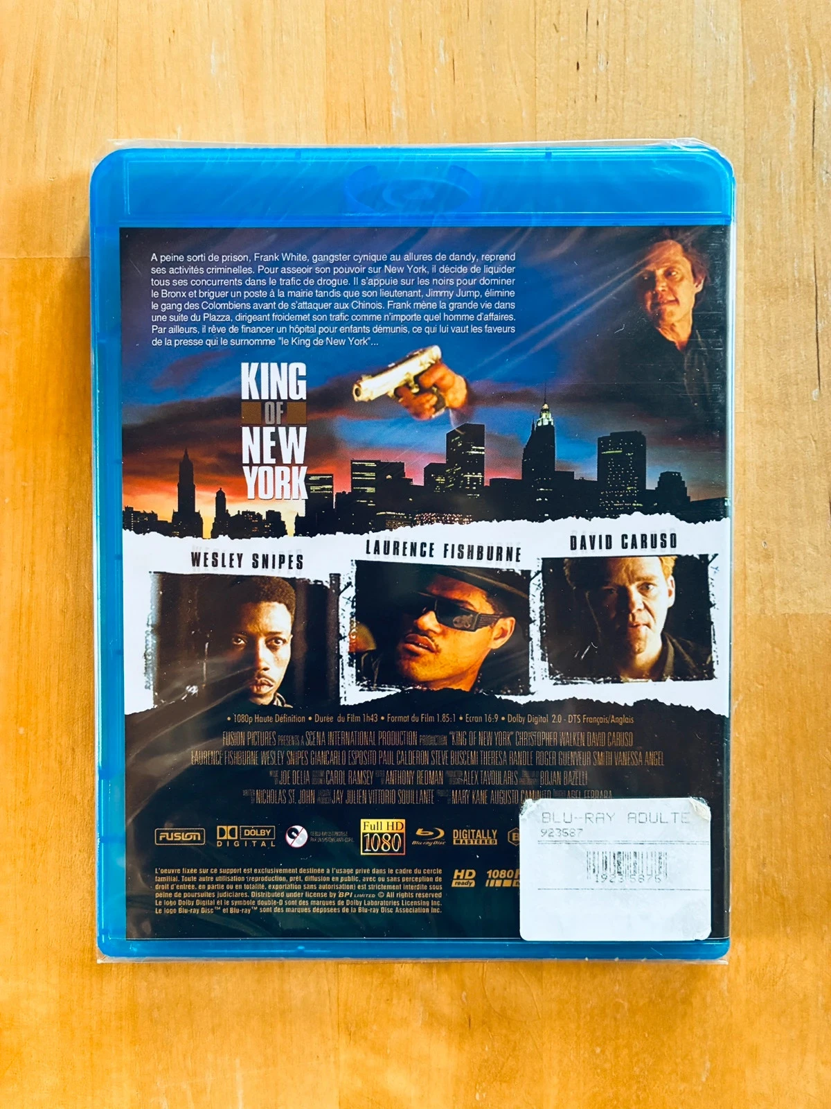 Blu-ray The King of New York van Abel Ferrara. – photo 2